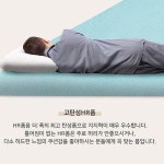 3단 접이식 매트리스 무독성 합성 레자 원룸 민박 펜션 휴게실 병원 교회 체육관 매트리스 : 한스네