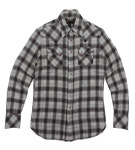 h5909 여성 100 체크 긴팔 남방 디젤 구제모은 : 구제모은 gujemoeun