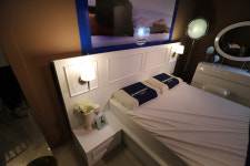 르미에르 스크린 조명 침대 SS K 도장 슈퍼싱글 퀸 침대 (매트제외) : 올리브 리빙