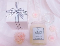 달보드레 천연 라지 캔들 580ml : 달보드레 캔들