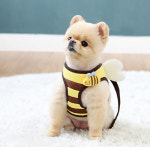 꿀벌 하네스 강아지 가슴 산책줄고양이 초소형 중형견 리드줄 애견 : 모모스페이스
