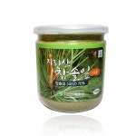 국산 참솔잎가루 분말 360g (180gX2) 국내산 솔잎가루 파우더 분말 선식 먹는법 : 유기농플러스 농장
