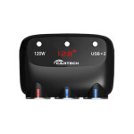 카테크 차량용 시거잭 CT- 413 고속충전 멀티 3구 소켓 usb 12V 24V : 카테크