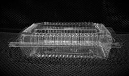 투명 도시락 / 꼬마 김밥 마약김밥 육회 / PET / 피도시락 / 이지락 - 100개 ( 사이즈 소 / 대 ) : 카페용품 일산