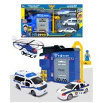 112 경찰 치안센터, 119 소방 안전센터 경찰차 소방차 남아 어린이 자동차 장난감 : The 싼몰