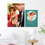 어바웃타임 영화 빈티지 포스터 액자 없음 종이만 A4 : 유홍아트