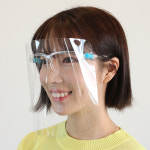 예초 제초 안면보호마스크필름 안경형 페이스쉴드 안경5개+필름10장 1세트 6077 : 블레싱바이블
