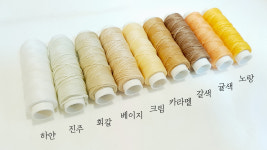 [실] 매듭공예 마크라메 왁스실 15m 31색 소량판매 (0.8mm) : 디어드리머
