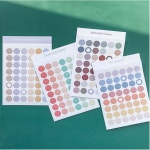 원형 도트 동그라미 데코 스티커 : 에이치홈HHOME