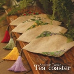 모네의 연못정원 티코스터 키트 야생화자수 프랑스자수패키지 DIY 티매트 : 꿈을짓는바느질공작소