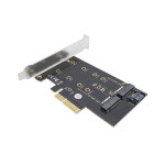 NVMe SSD M.2 PCIE 변환 컨버터 어댑터 카드 NVMe NGFF 겸용 : 제이피엘프라자