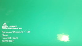 [Avery] Gloss Emerald Green | 슈프림 유광 에메랄드 그린  (수량 1개당 0.1미터) : 칼라팜