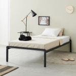 코즈 무헤드 철제 침대프레임 SS Q : 하우스틸