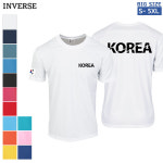 [TS-CT31]등판 KOREA2 쿨론 반팔티 : 인버스5