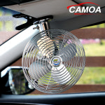 카모아 차량용 선풍기 메탈 카팬 집게형 피스형 8인치 12V 대형 화물차 버스 중장비 시거잭 선풍기 : 카모아 CAMOA