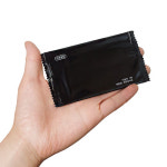 휴디 업소용 고급 일회용 물티슈 미니 블랙 유광 1박스 1000매 식당 카페 음식점 : HUDI