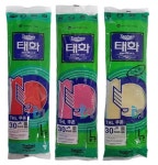 태화 고무장갑 꽃밴 대 분홍 빨강 미색 1박스 100켤레 : 데일리라이프s