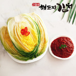 해도지 절임배추 10kg+김치양념 4kg 김장세트 : 해도지김치