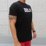 비인더블랙 머슬핏 반팔 BBLK 빅로고 2color 데일리 티셔츠 : 비 인더 블랙