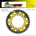 슈퍼스프록스 스프로켓 야마하 골드 대기어  479-43-SG : 스지마팩토리