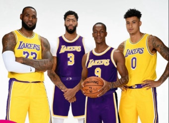 제임스레이커스 데이비스 마이클조던 미국농구복 4종 세트 NBA 쫄쫄이 유니폼 연습복 : Suns shop