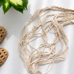 마크라메 월행잉 플랜트 화분걸이 / 라크라메 벽장식 : 아베라