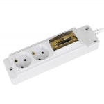 국산 에어컨 세탁기 건조기 고용량 멀티탭 2구 3구 대용량 전용 멀티 콘센트 누전 차단기 : 액티몰