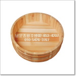 식힘통3호500 초밥식힘통 나무식힘통 일식 초밥용 : 남문종합주방