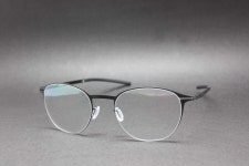 아이씨베를린 레스테 2.0 leste 2.0 black 블랙 심플한 면접용 메탈 안경 : 폴라리스안경