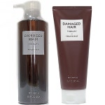 미샤 데미지드 헤어 테라피 샴푸 + 트리트먼트 2종세트 (400ml+200ml) : 뷰티다온몰
