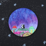 파우치 안에 쏙 원형 손거울 (별이 빛나는 밤 손거울) : 상록수 SANGROKSOO