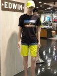 헨어스 에드윈 남성용 반팔 래쉬가드  HTE547 : NC엑스코점 에드윈