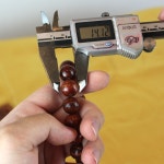 자연산 침향나무 고급염주 단주 합장주 건강팔찌 : 우산조아