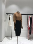 차이나넥블라우스J193MSC008 : 롯데파주 모조에스핀