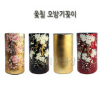 불교, 무속용품, 옻칠 오방기꽂이,  오방기통 : 도깨비 만물상