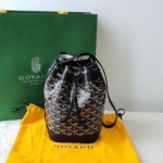 [ 국내 백화점] 고야드 쁘띠플로 버킷백 블랙 : 부루부루샵