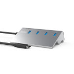 NEXT-328TC 4포트 USB3.0 무전원 허브 5Gbps 알류미늄 바디 : MJN