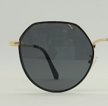 20대여자 패션콤비선글라스 라섹선글라스 색깔안경 H5255 블랙 : OPTICAL MANIA