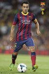 포스터 61x91 - 사비 에르난데스 / FC BARCELONA: Xavi ACCION 14/15 : 포스터하우스
