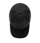 아크네 스튜디오 쿠노프 패치 페이스 블랙 네이비 버블검 핑크 캡 야구 모자 : 마티워티