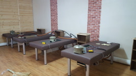 쑥뜸온열침대(허리어깨용) : 오행웰빙하우스