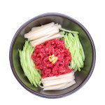 당일도축 대구뭉티기 한우 생고기 육사시미 육회 250g : 고기에 진심을 담다