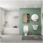 이누스 욕실 화장실 인테리어 리모델링 타일 벤자민그린 300x300 300x600 : 타일이야기