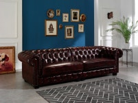 메티스가구 체스터필드소파, 레이첼 4인용쇼파 (와인소파) : 메티스가구