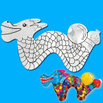 그리기풍선(삑삑이용)-10개 : 만들기자랑