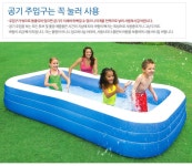 인텍스 에어풀장 사각풀장 대형 인덱스 특대형 코스트코 베란다 물놀이 : 설동마켓