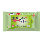 핸디케어 플러스 소독티슈 10매 x 100개 / 의약외품 손소독 휴대용 : 한국감염관리본부