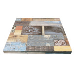 국산 엘피엠 멜라민 테이블 상판 [빈티지샤넬] 900x600 까페 LPM LTH031 : 다파라요닷컴