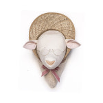 SOFT SHEEP-FLORA 명품인테리어 까페헌팅트로피 허전한벽꾸미기 아트윌 동물후크 : 풍수미인