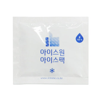 아이스원 엄지 완제품 9x10 (300)개 1박스 얼음 미니 보냉 쿨 휴대용 물 아이스팩 : 당골가게